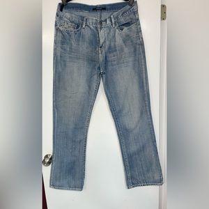 Black brand denim jeans. 36x34.  Good condition